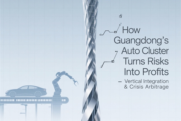 How Guangdong's Auto Cluster Turns Supply Chain Risks Into Profit Opportunities