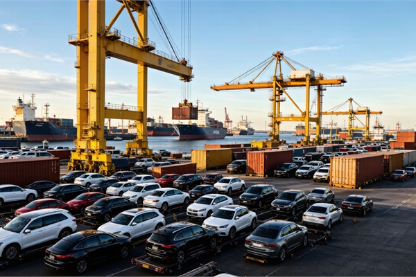 In Less Than 30 Seconds, a Chinese-Made Vehicle Heads into the Global Market!