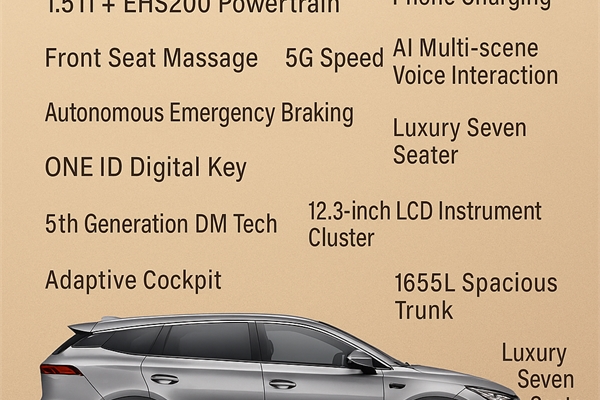 What are the highlights worth paying attention to in the BYD Tang DM-i Intelligent Driving Edition 175km long-range version?